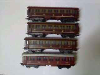 4 X LIMA JUNIOR SNCF COACHES